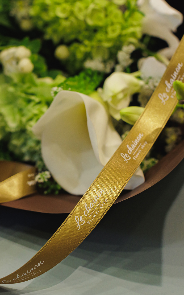 Le chainon | 白と緑のフラワーショップ